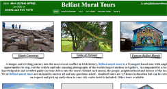 Desktop Screenshot of belfastmuraltours.com